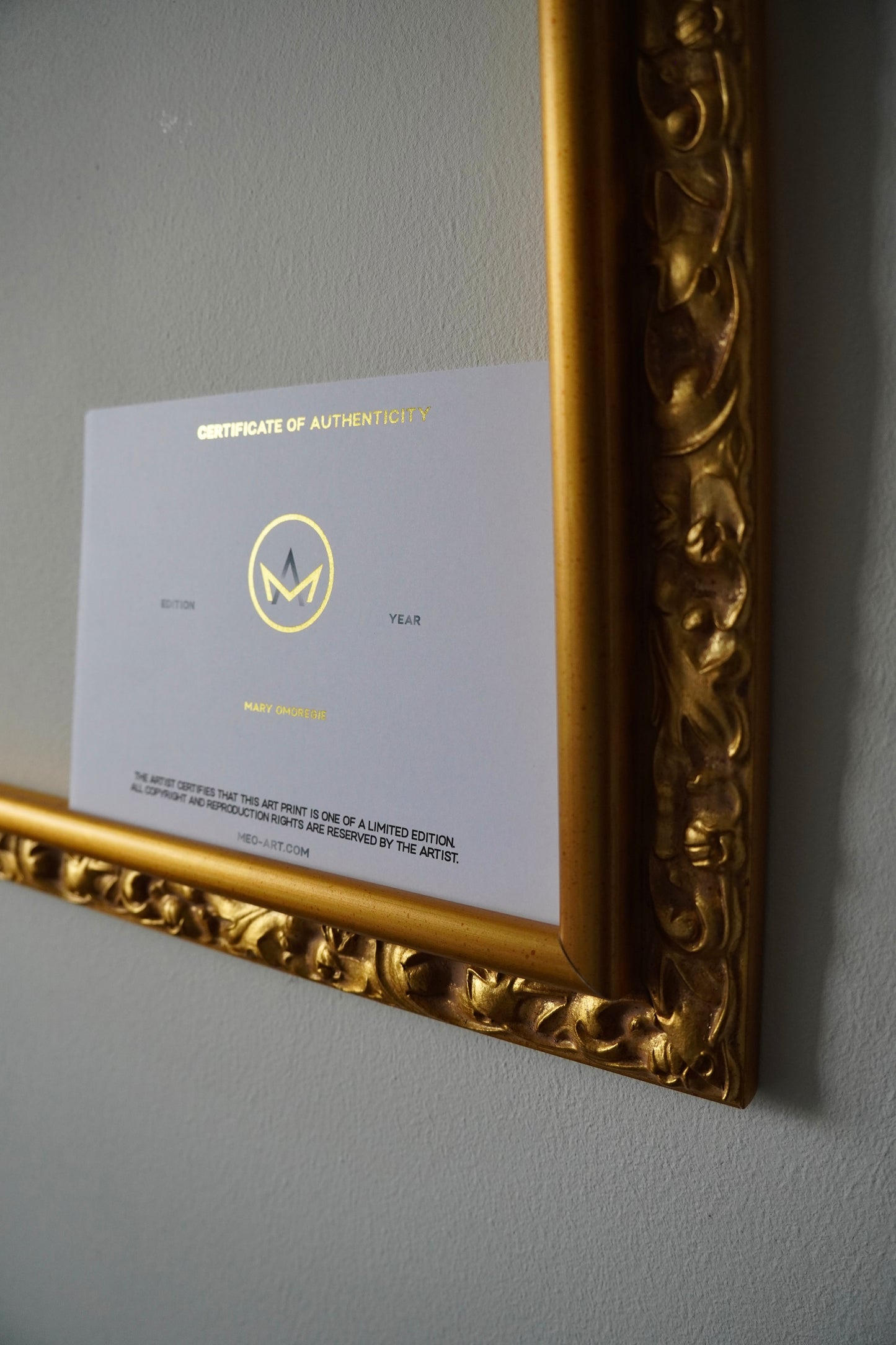 Gold   Baroque Frame